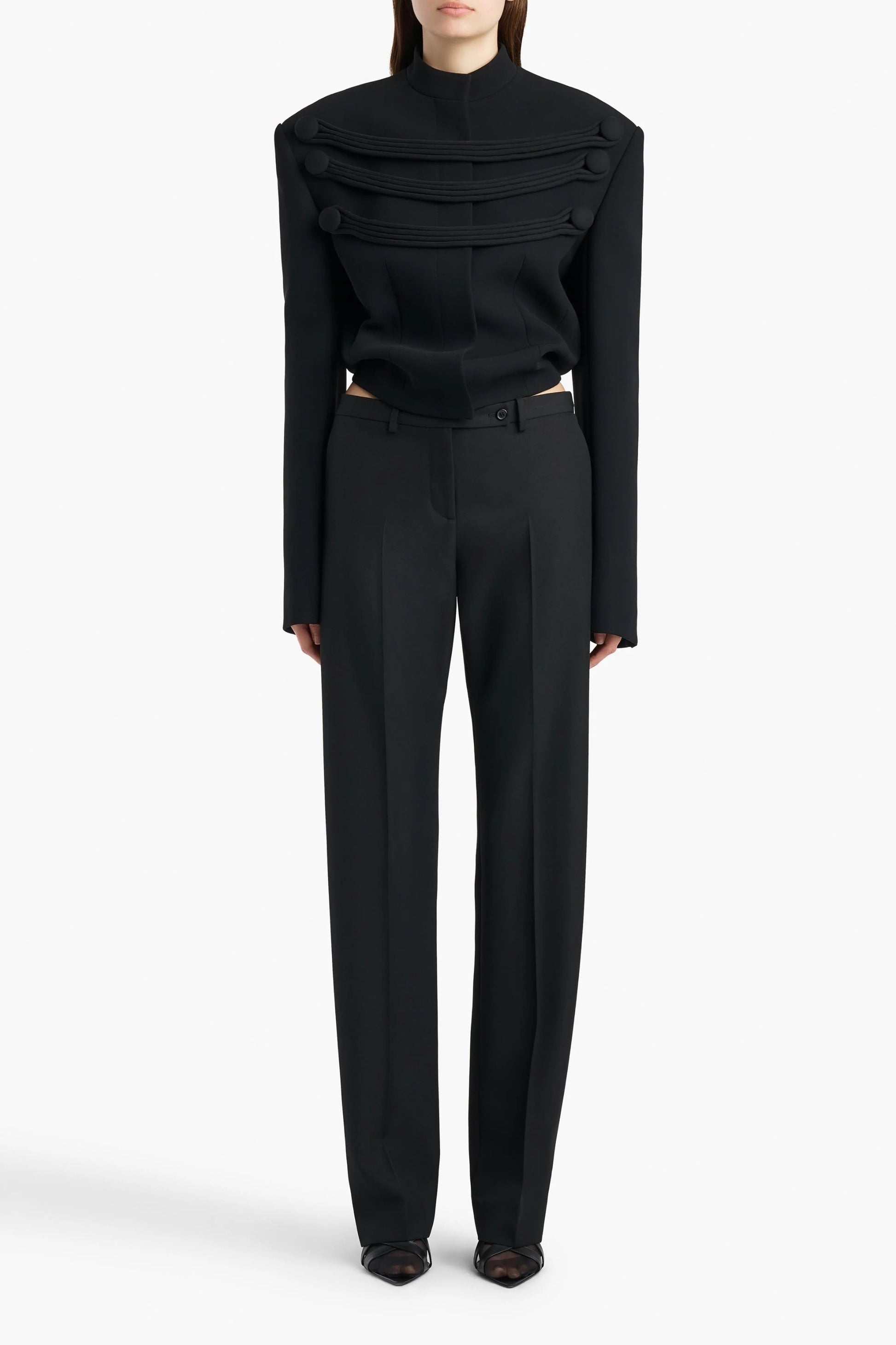 Jacke York in Schwarz Khaite