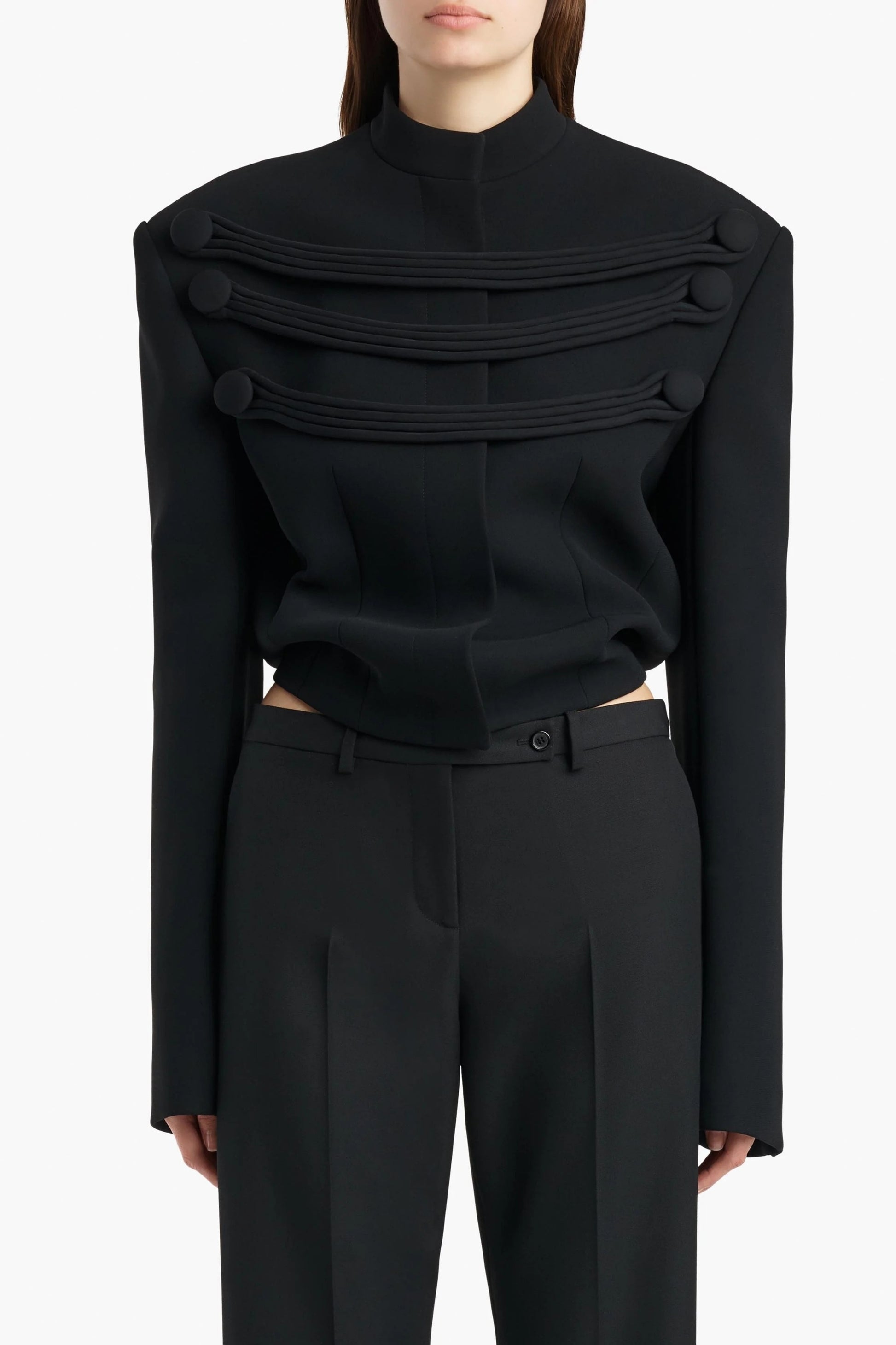 Jacke York in Schwarz Khaite