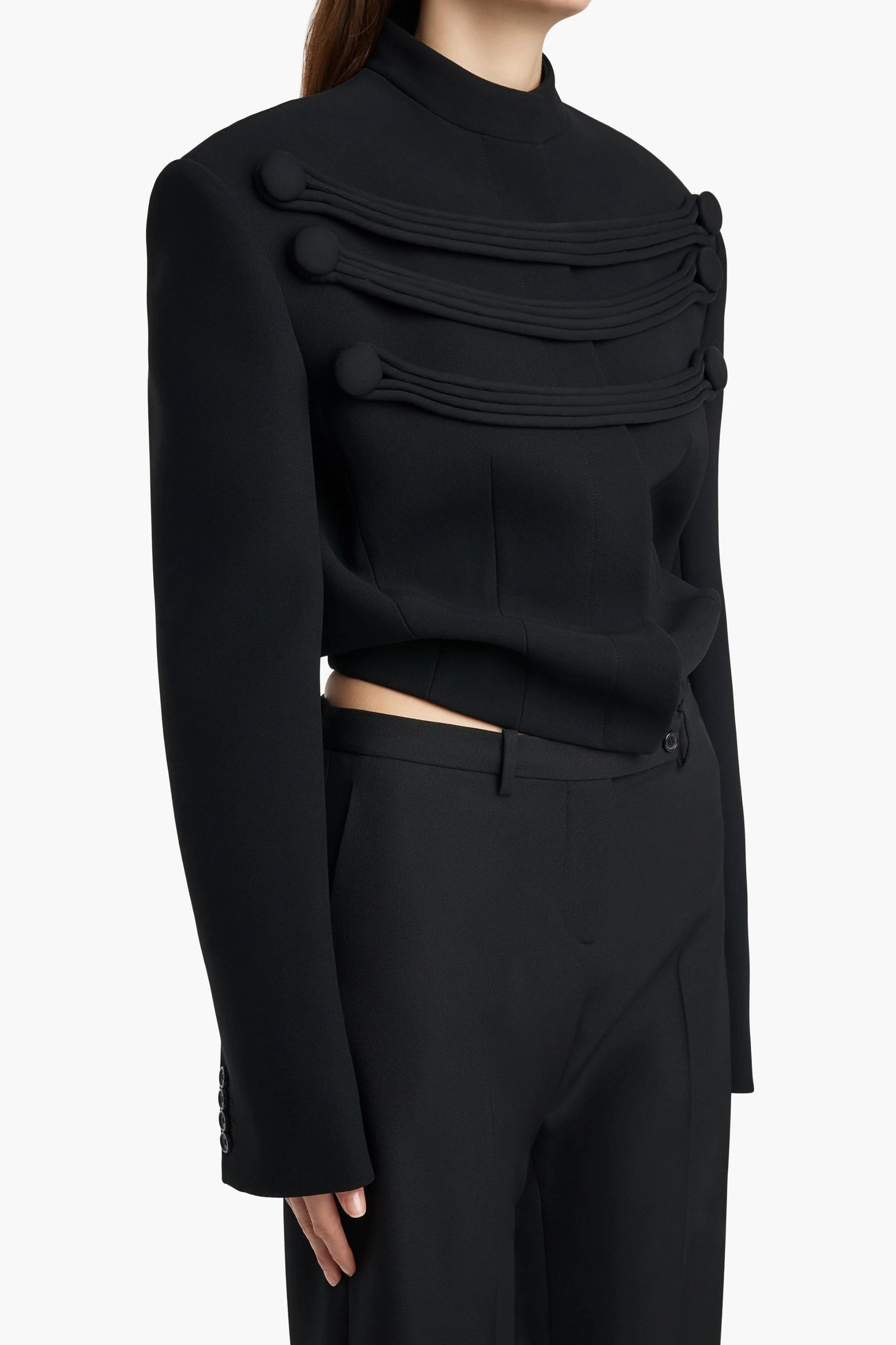 Jacke York in Schwarz Khaite