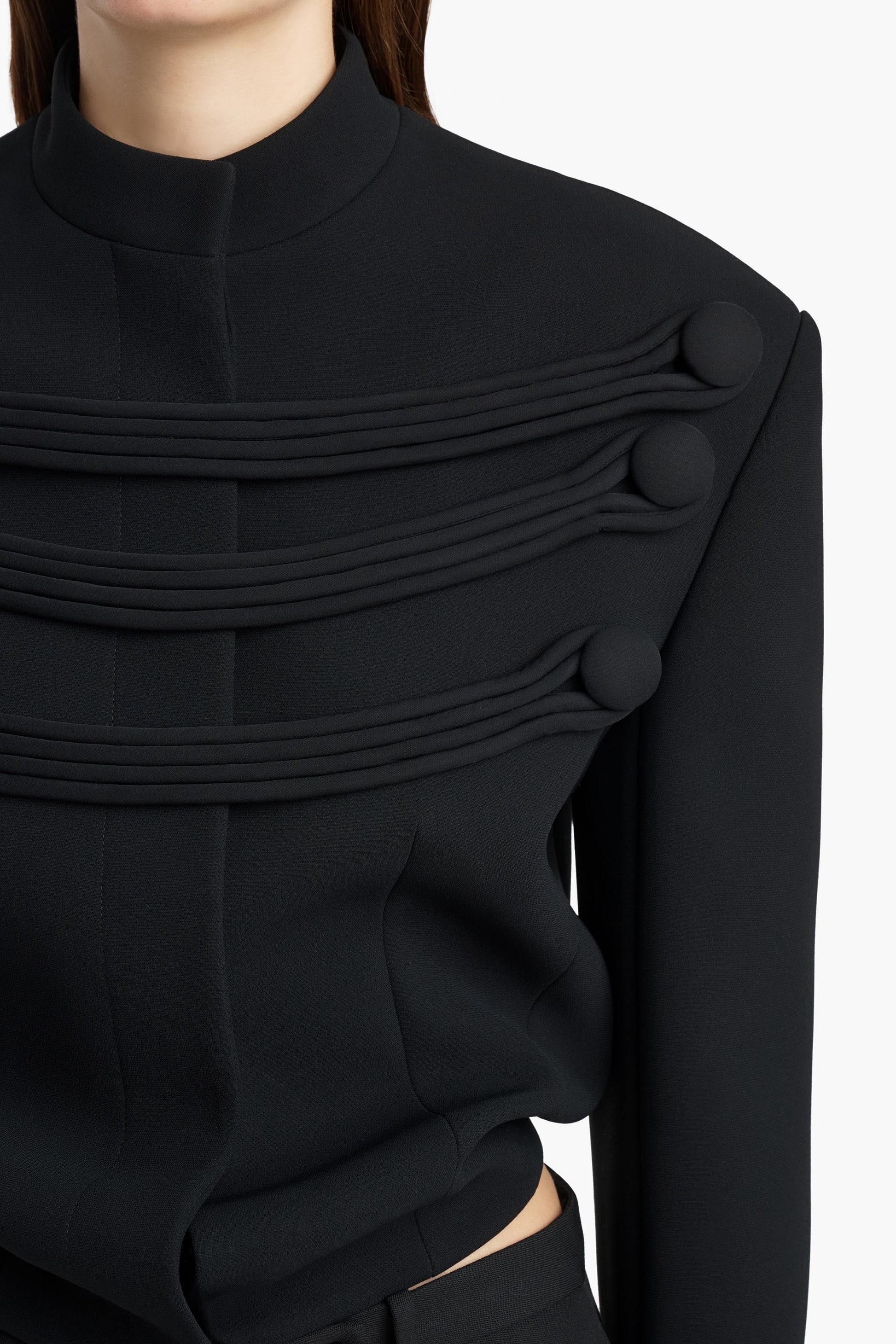 Jacke York in Schwarz Khaite