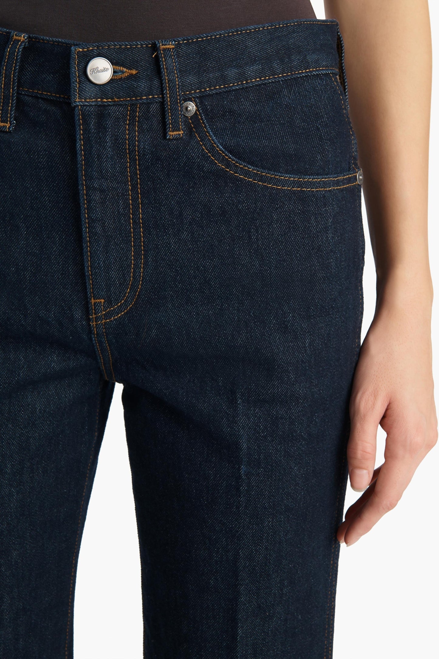 Jeans Clara in Benson Khaite