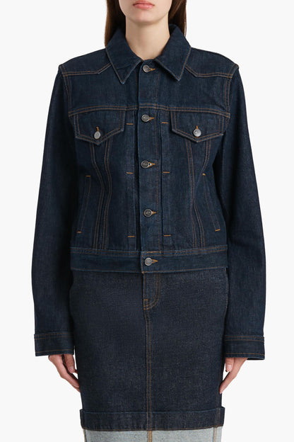 Augustine Denim Jacket in BensonKhaite - Anita Hass