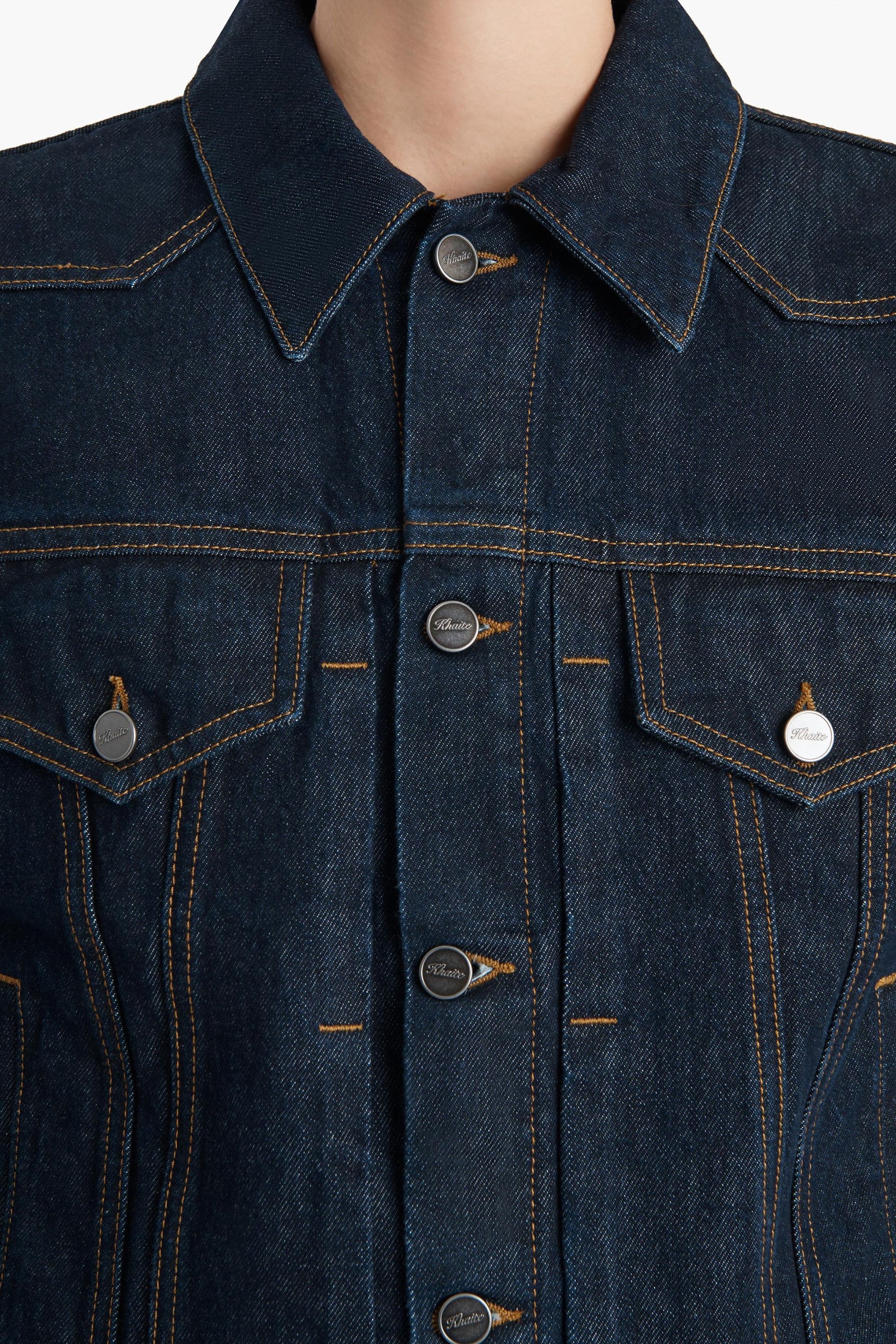 Augustine Denim Jacket in BensonKhaite - Anita Hass