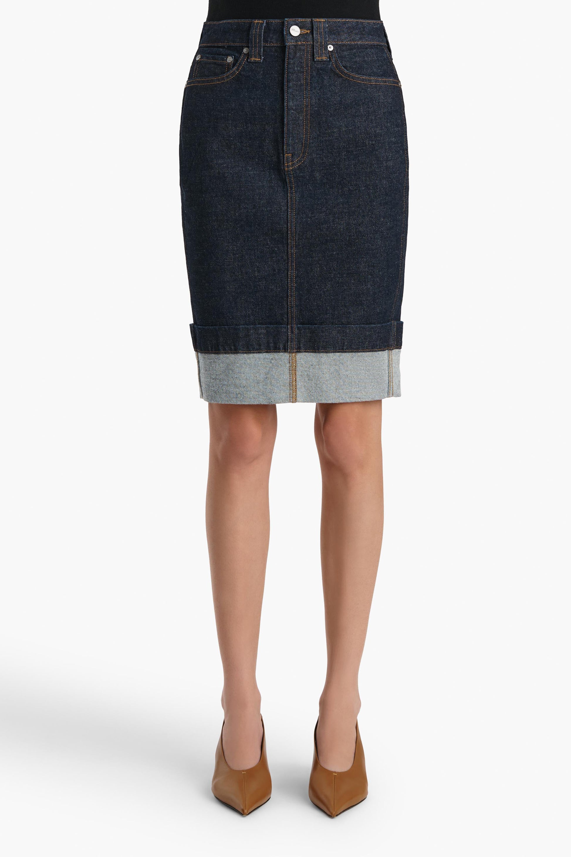 Kendra Denim Skirt by BensonKhaite - Anita Hass
