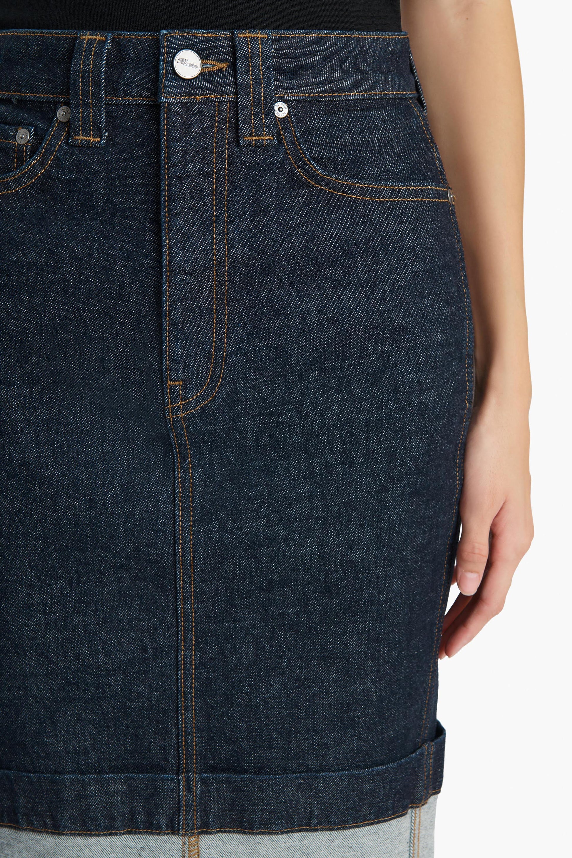 Kendra Denim Skirt by BensonKhaite - Anita Hass