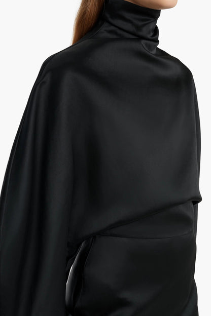 Kleid Harlin in Schwarz Khaite
