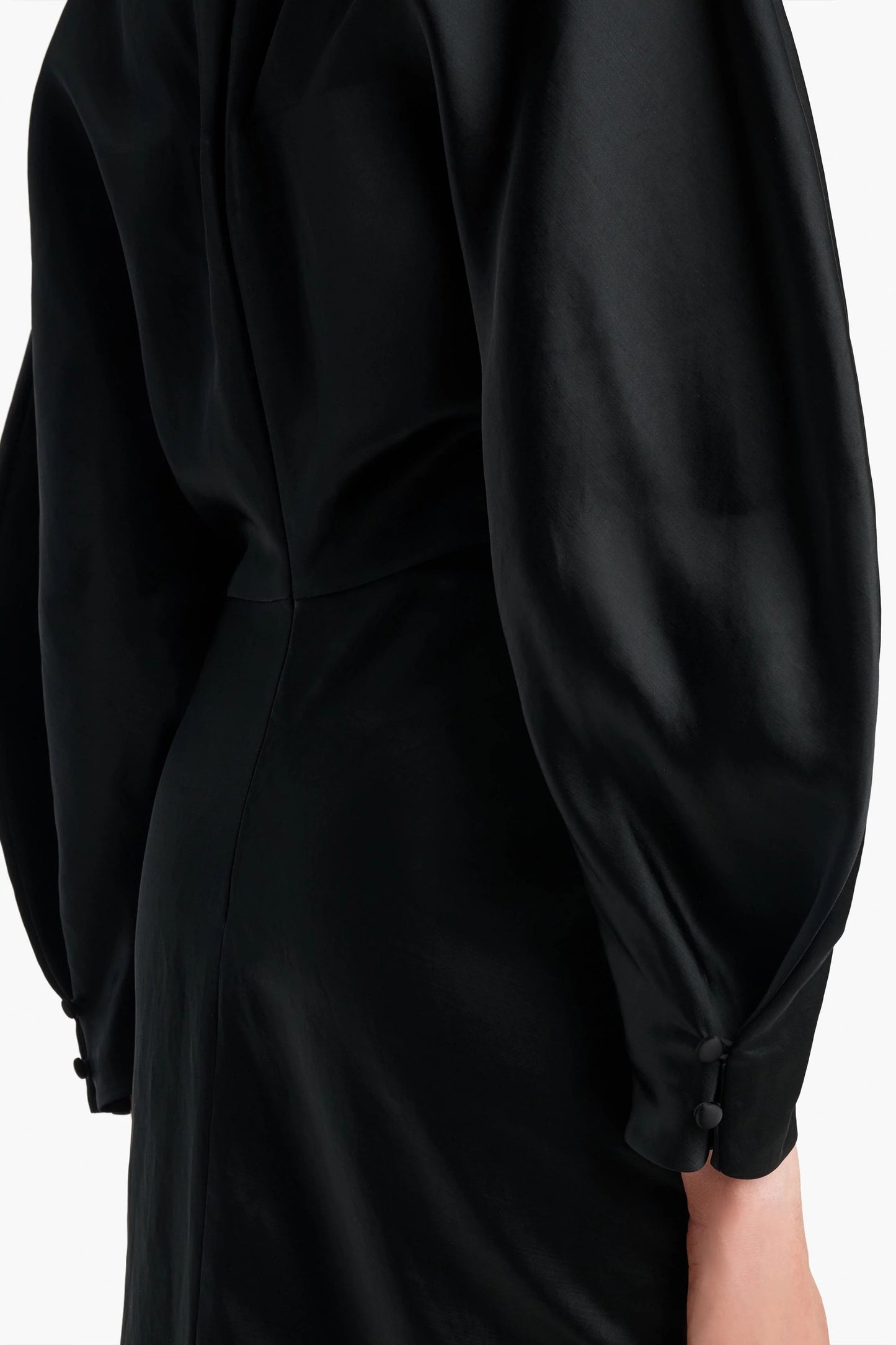 Kleid Harlin in Schwarz Khaite
