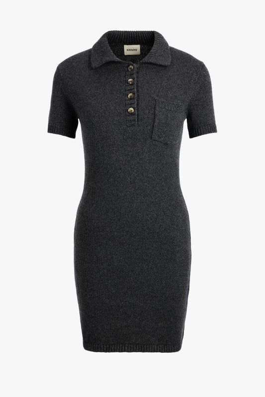 Nehra Dress in Charcoal