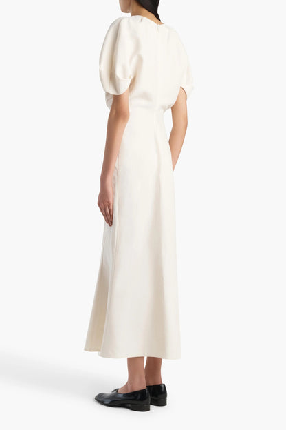 Kleid Ria in Cream Khaite