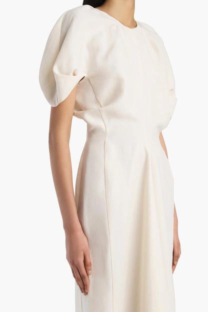 Kleid Ria in Cream Khaite