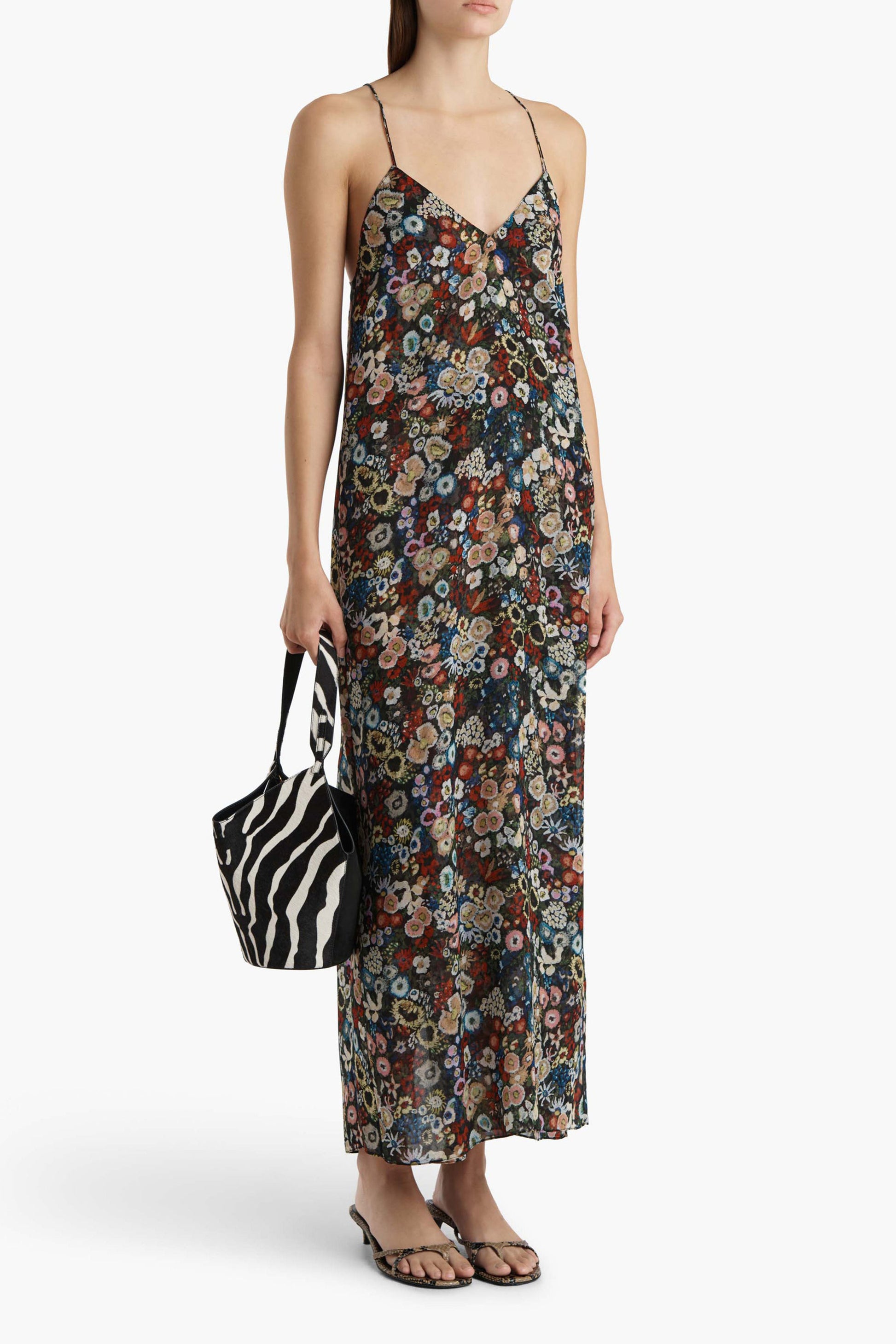 Taja Dress in Black MultiKhaite - Anita Hass