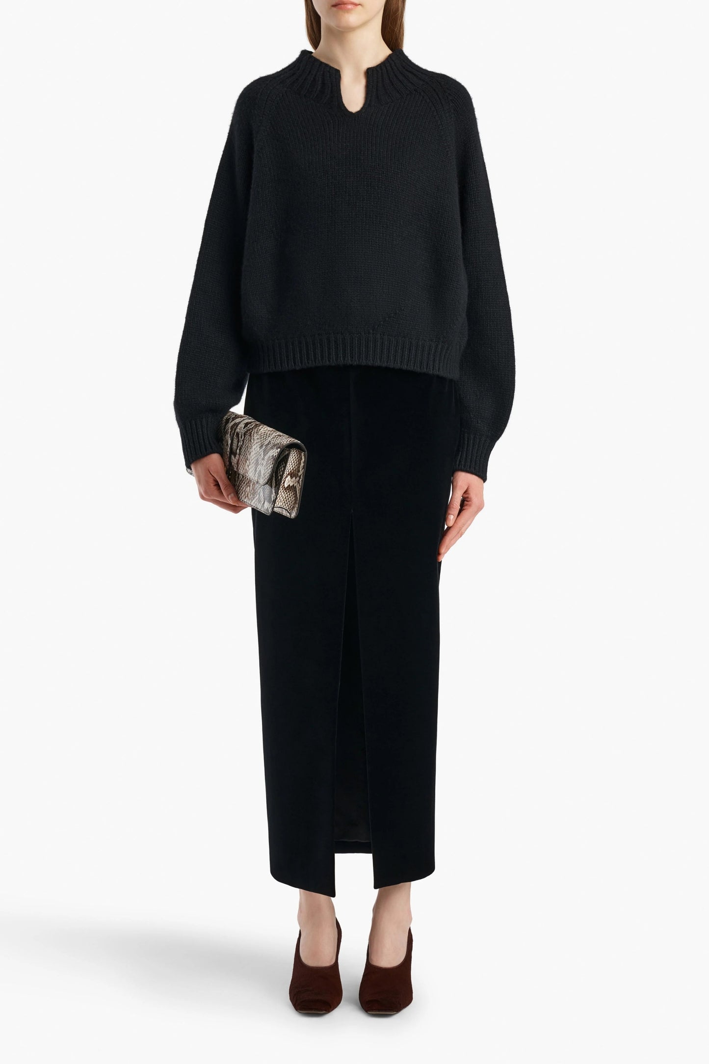 Pullover Cain in Schwarz Khaite