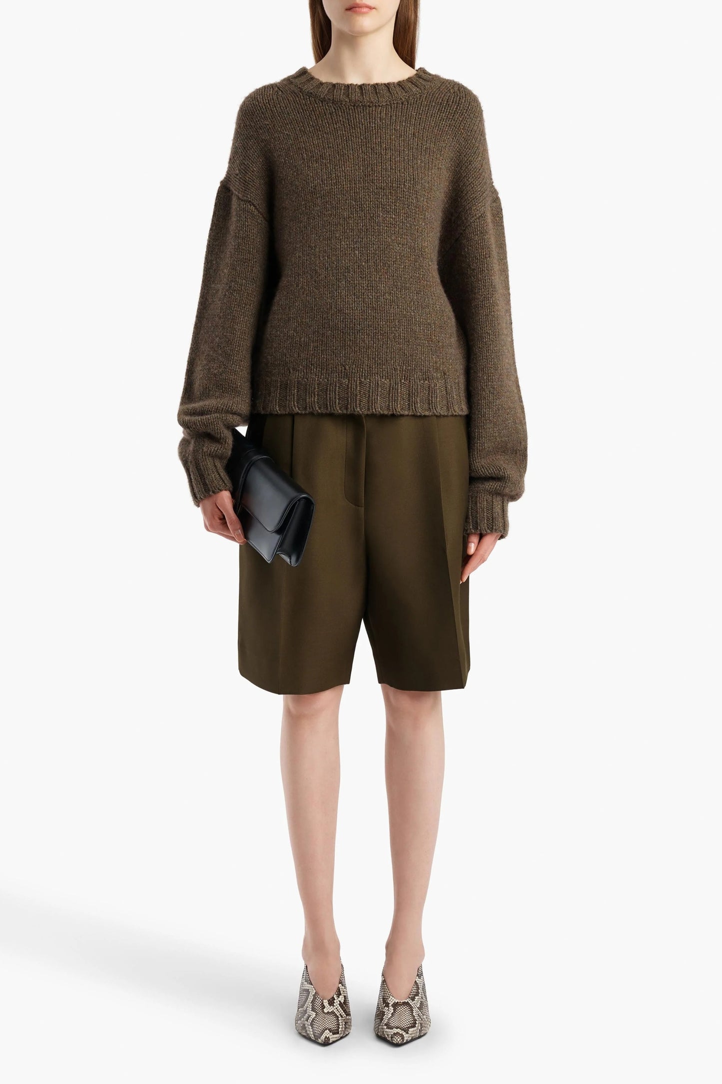 Pullover Gemma in Artichoke Khaite