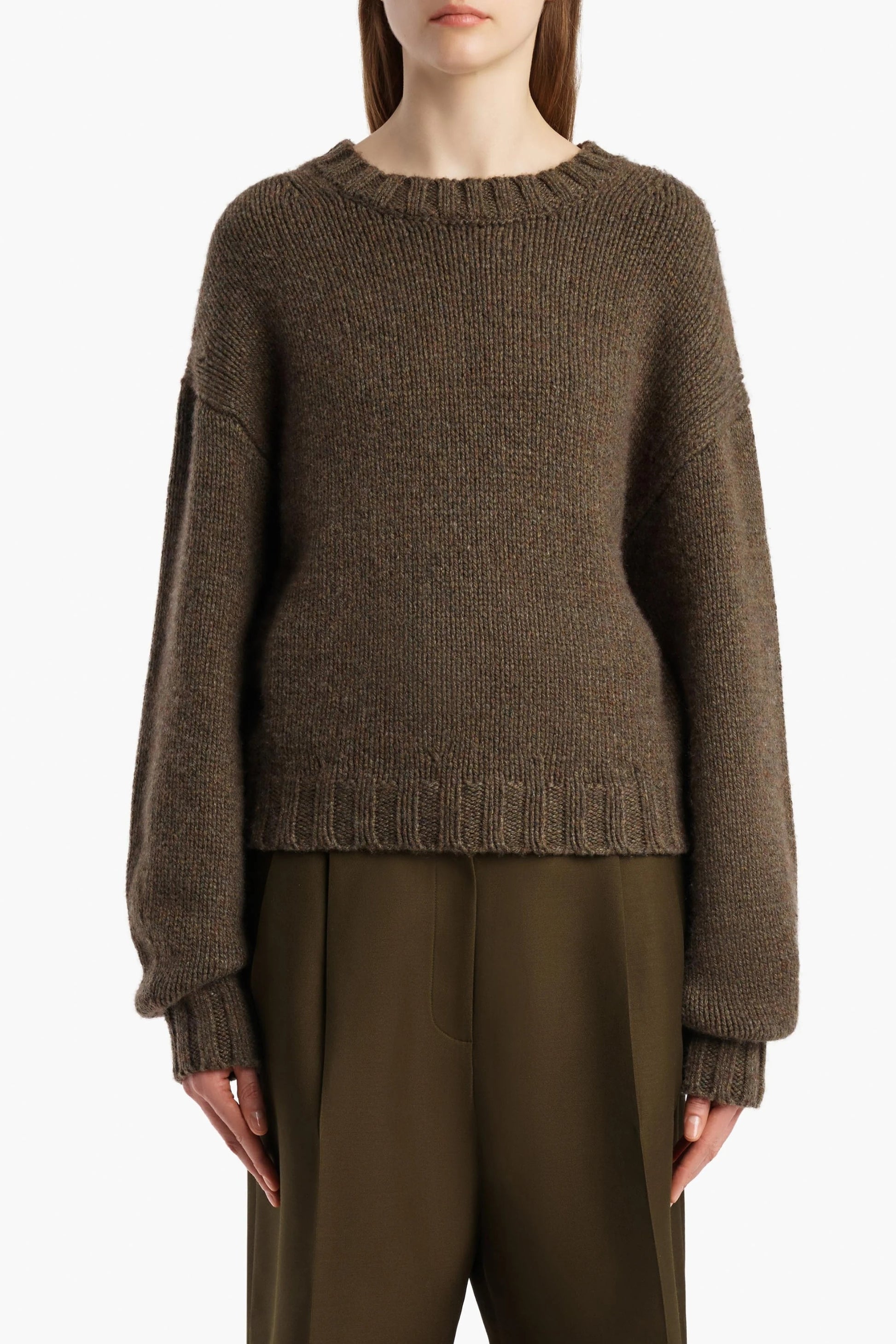 Pullover Gemma in Artichoke Khaite