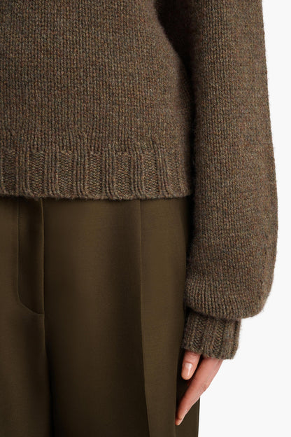 Pullover Gemma in Artichoke Khaite