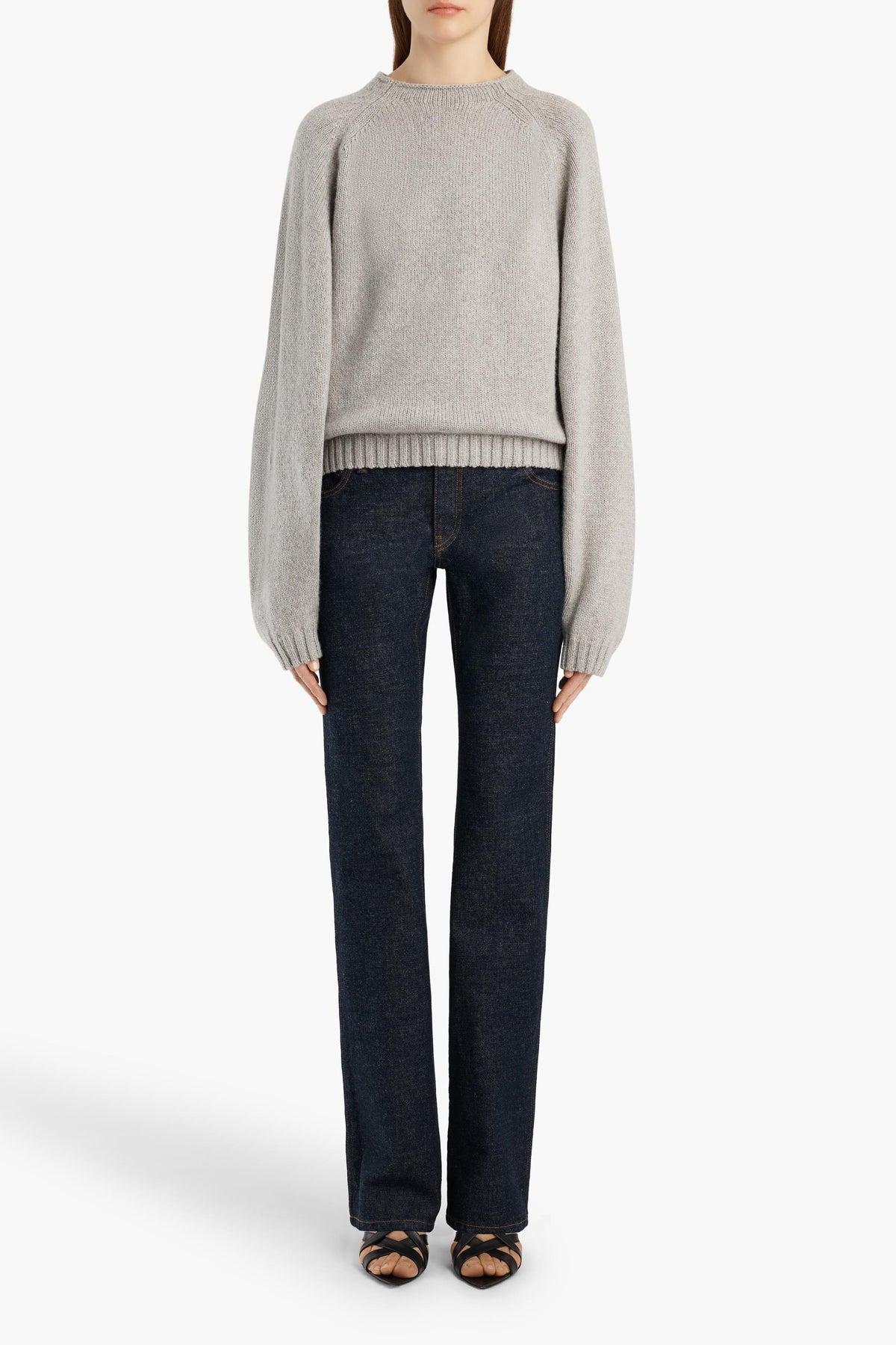 Pullover Simone in Pewter Khaite