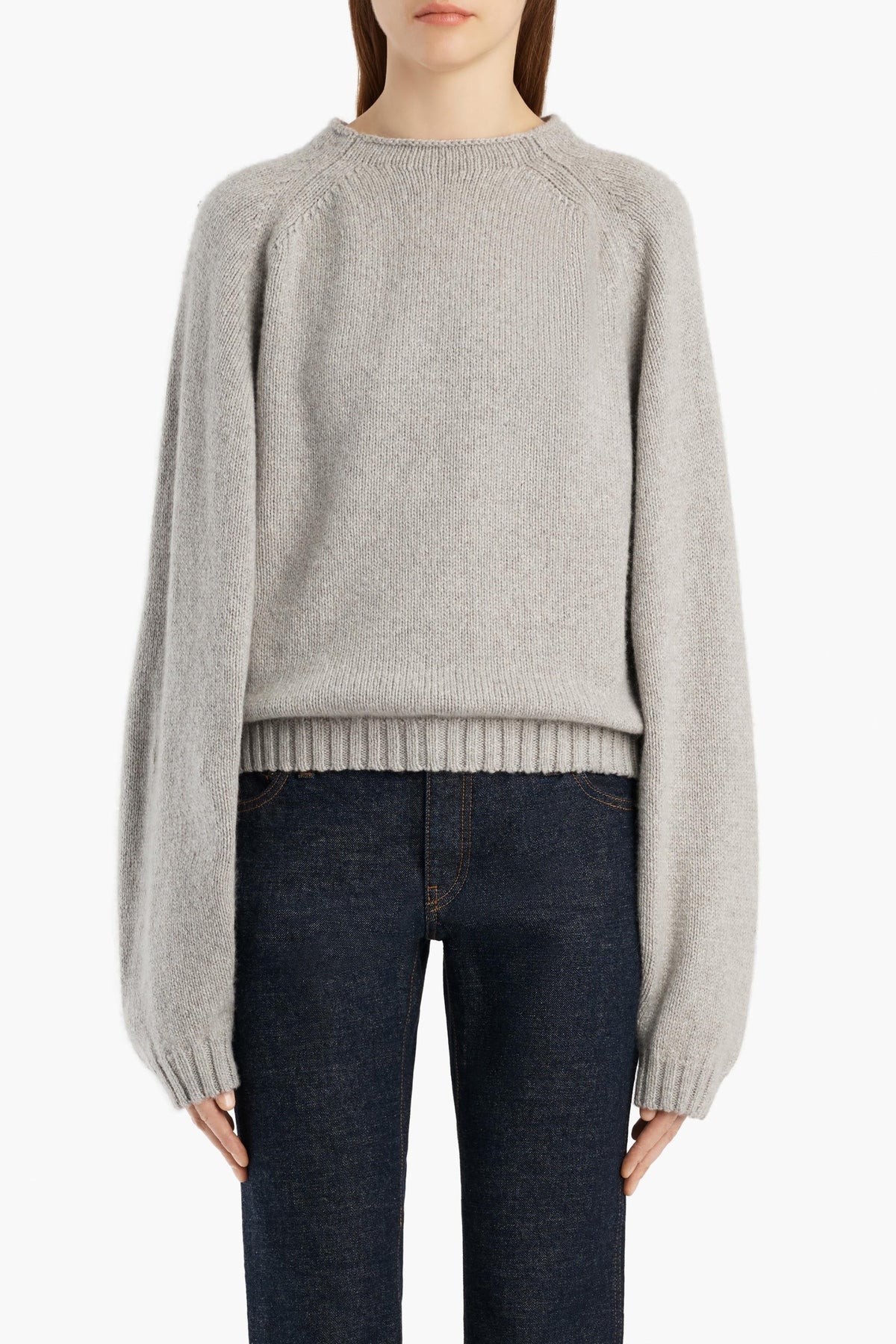 Pullover Simone in Pewter Khaite