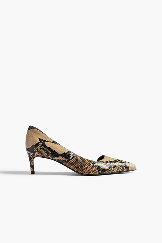 Pumps Jett 45 in Python Taupe Khaite