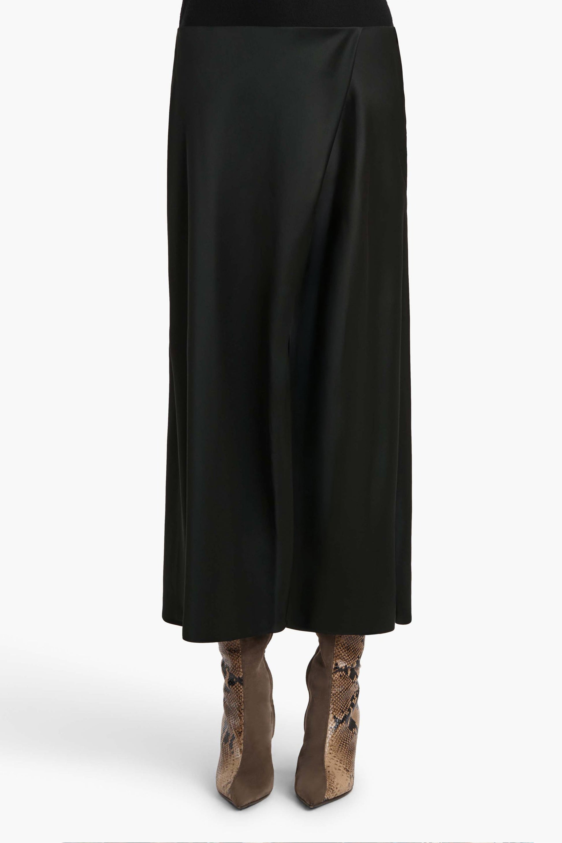 Rock Demi in Schwarz Khaite