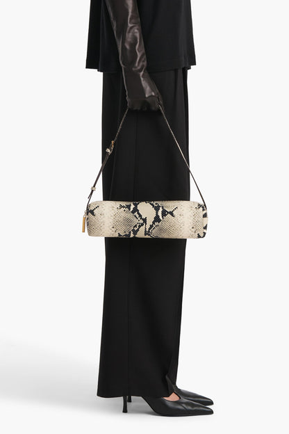 Tasche Kye in Natural Python Khaite