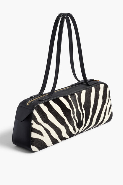 Simona Zebra Bag in Black/White by Khaite - Anita Hass