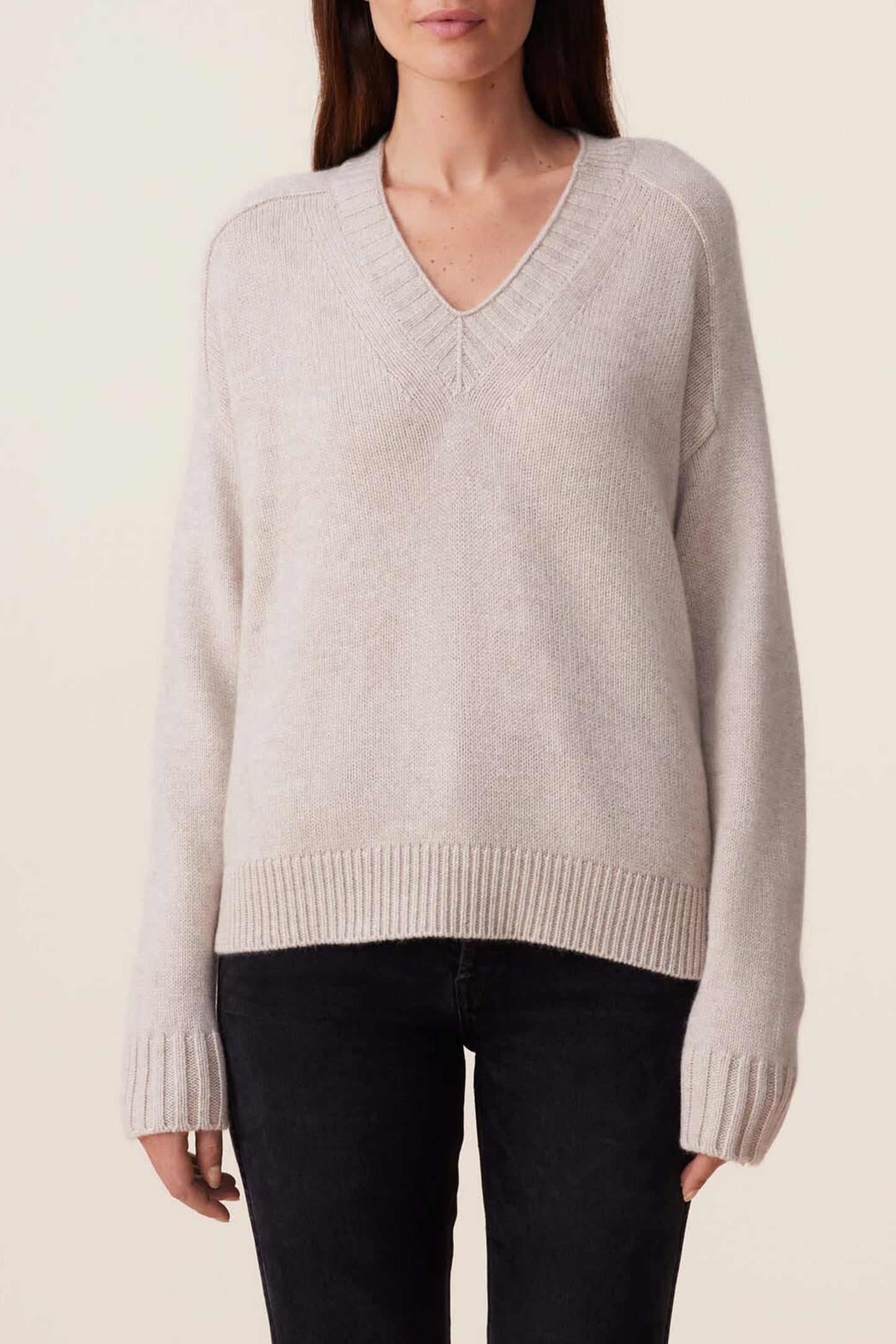 Sweater Alana in avoine