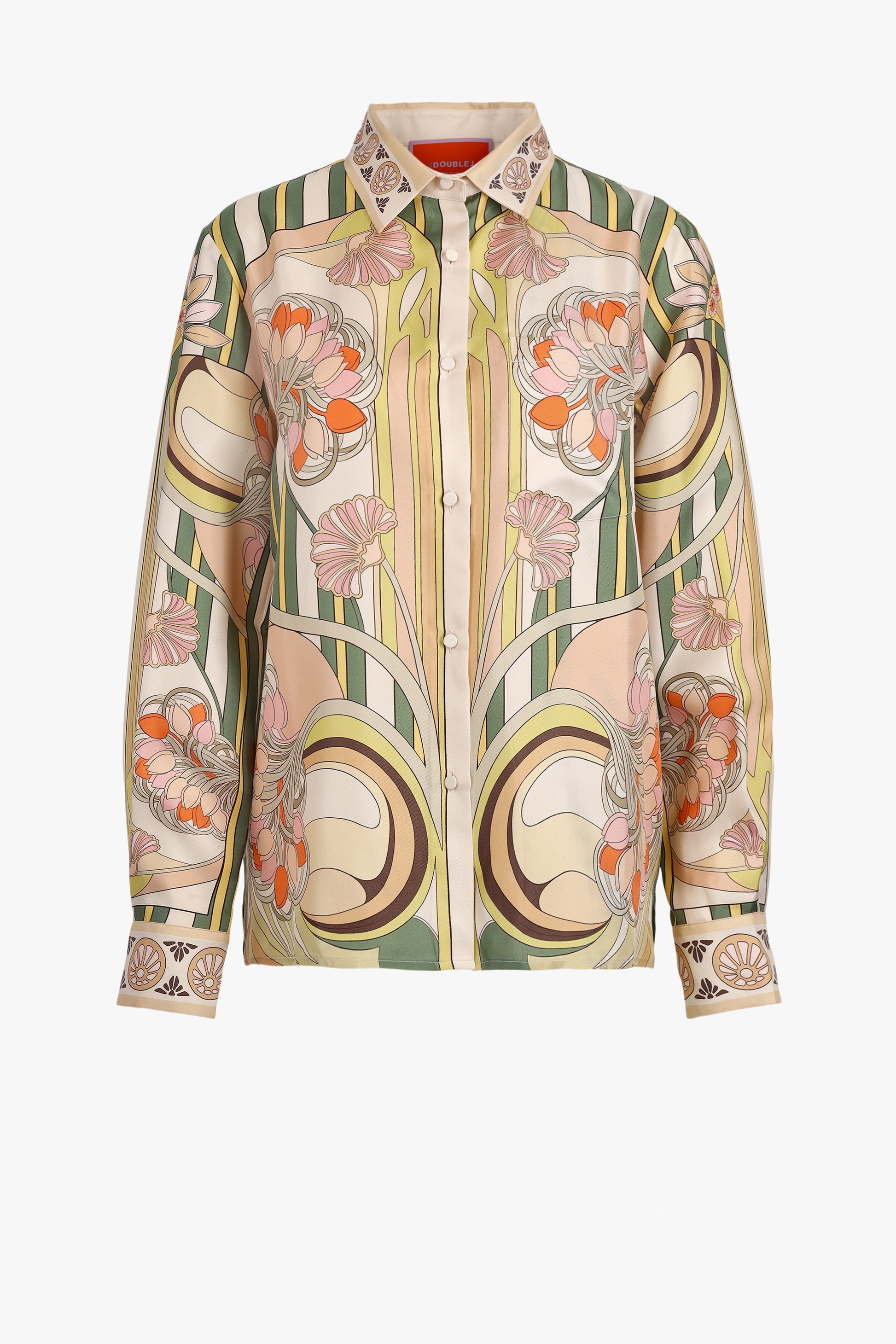 "Boy" Blouse in Tulip Pale Pink by La Double J - Anita Hass