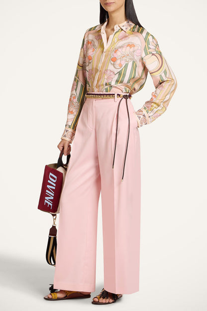 "Boy" Blouse in Tulip Pale Pink by La Double J - Anita Hass