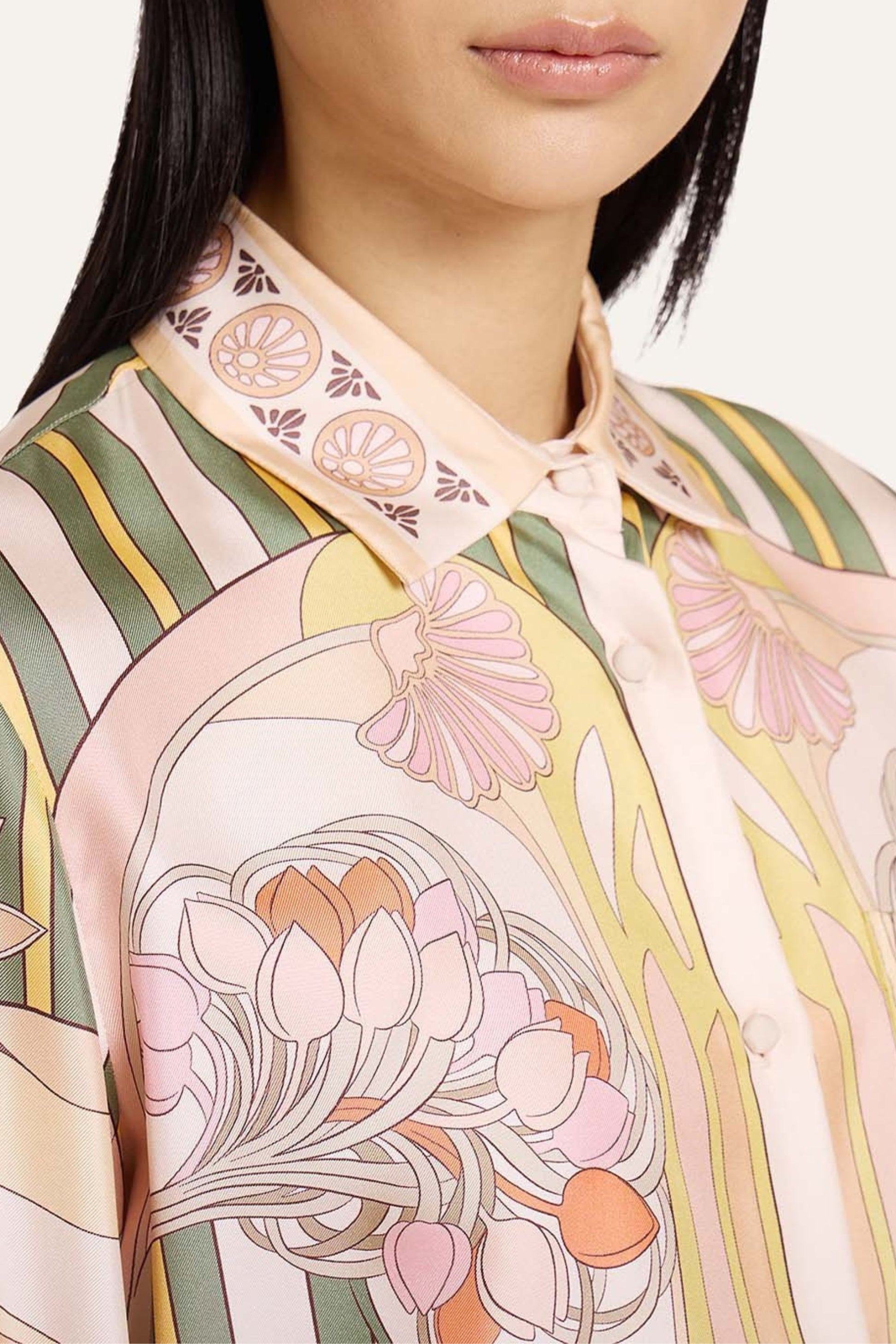 "Boy" Blouse in Tulip Pale Pink by La Double J - Anita Hass