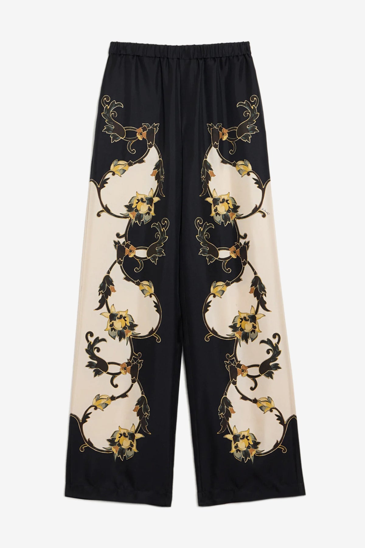 Hose Club in Buttercup Black La Double J