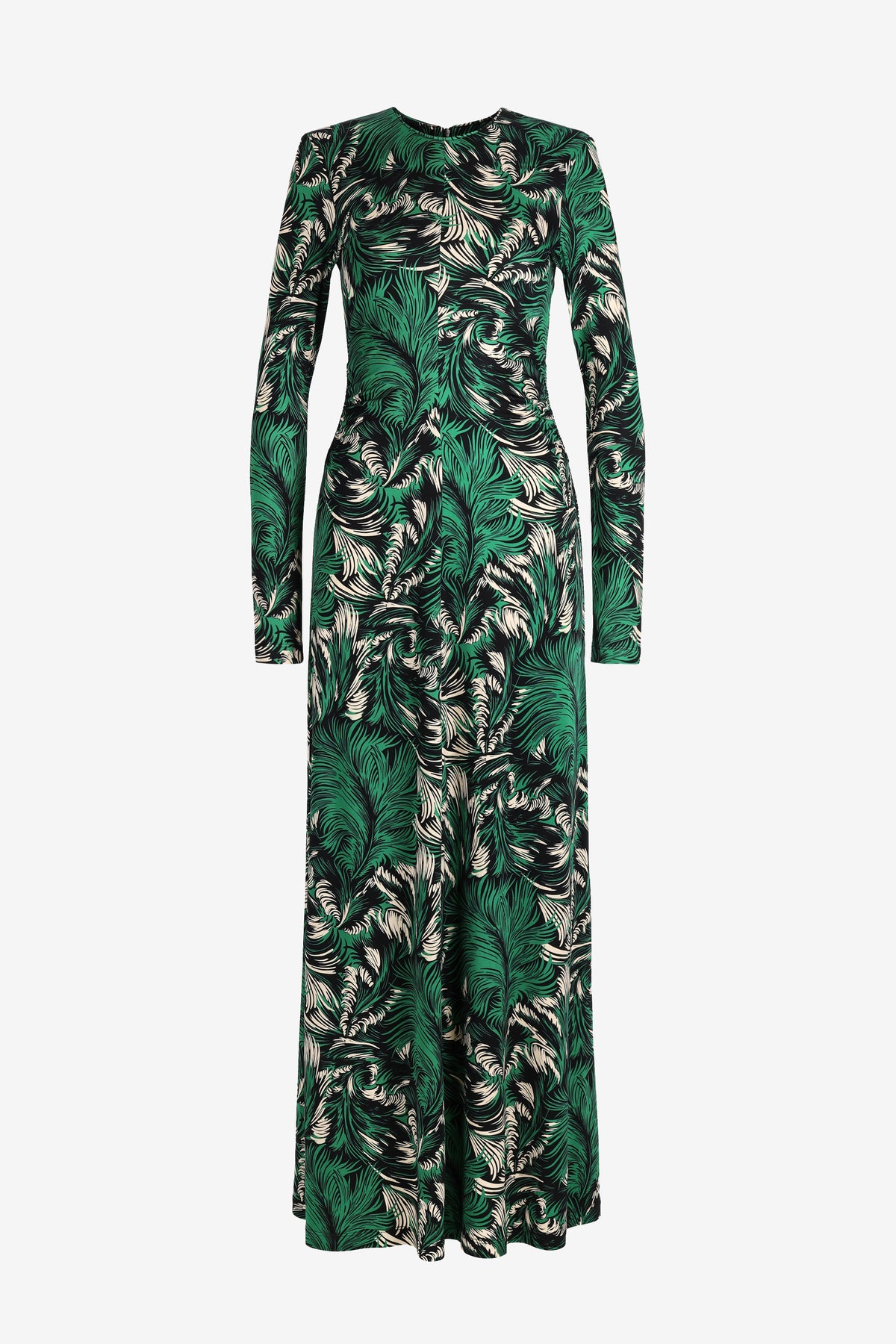 Robe Angelica Fluid en vert