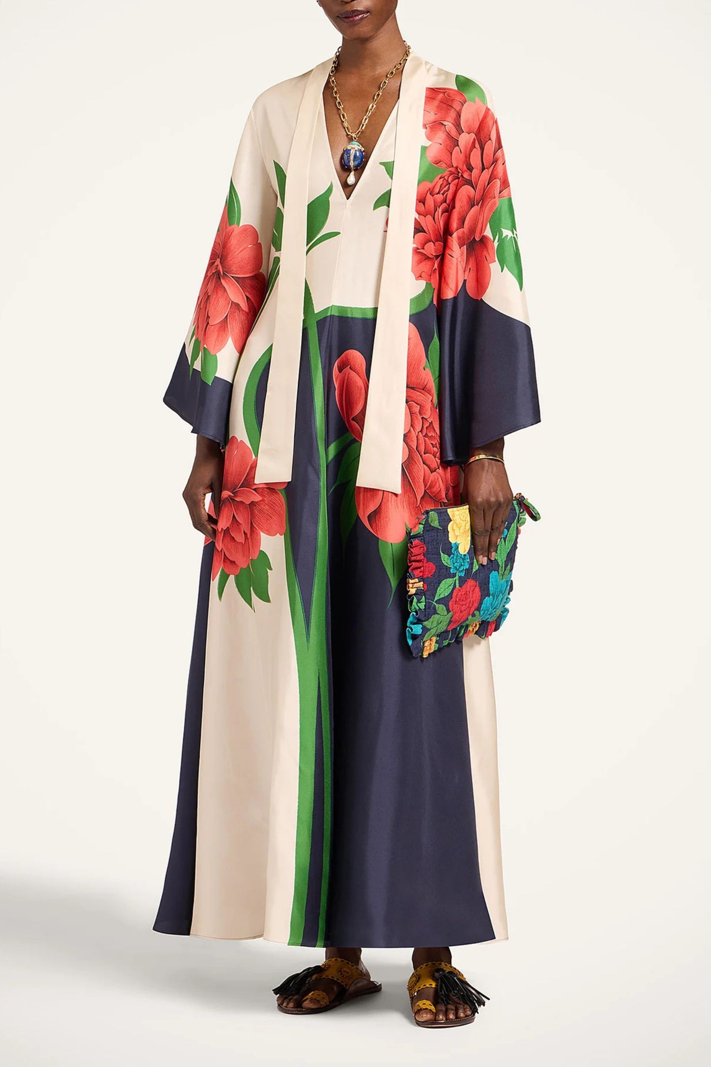 Magnifico Dress in Queen Peony Blue by La Double J - Anita Hass