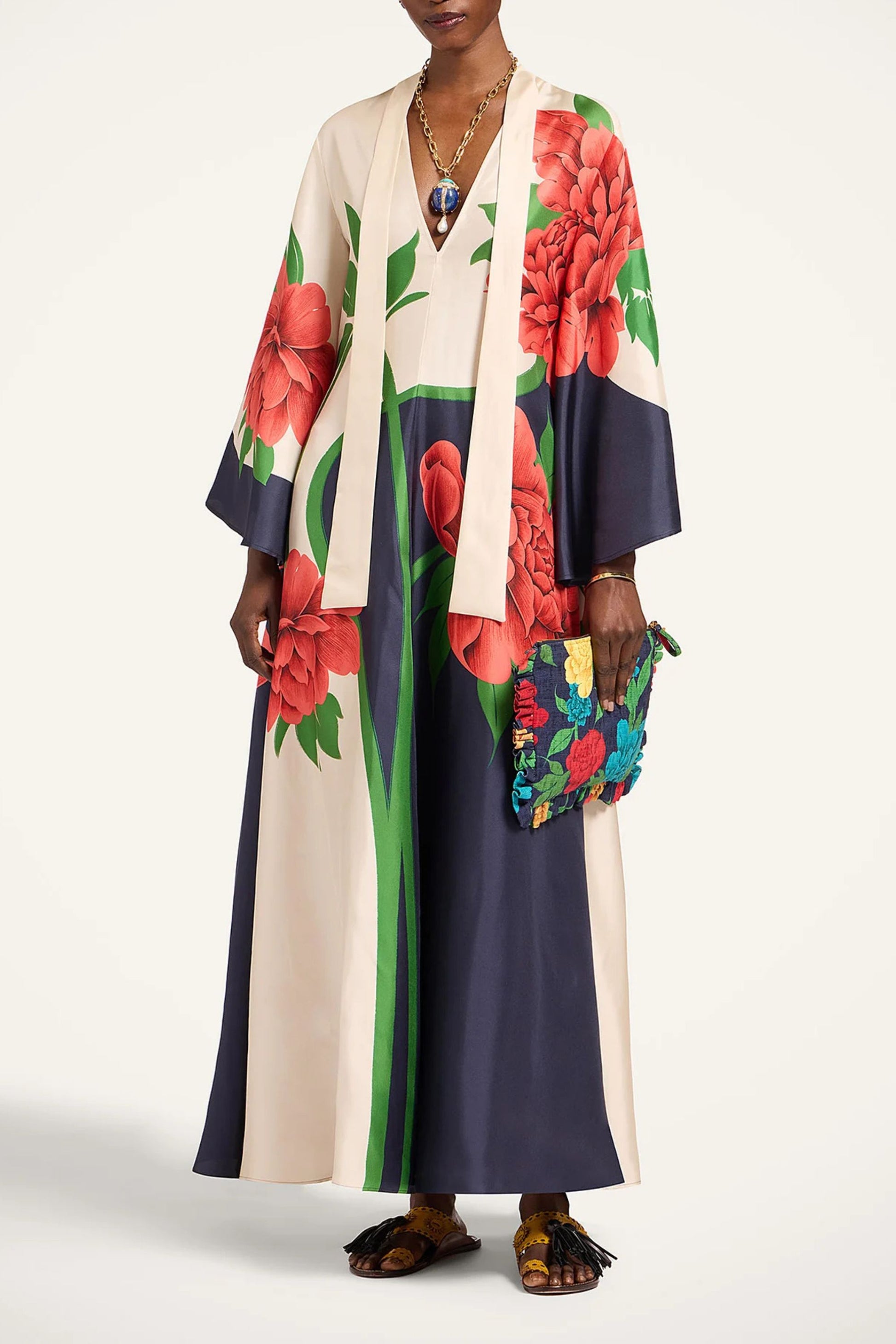 Magnifico Dress in Queen Peony Blue by La Double J - Anita Hass