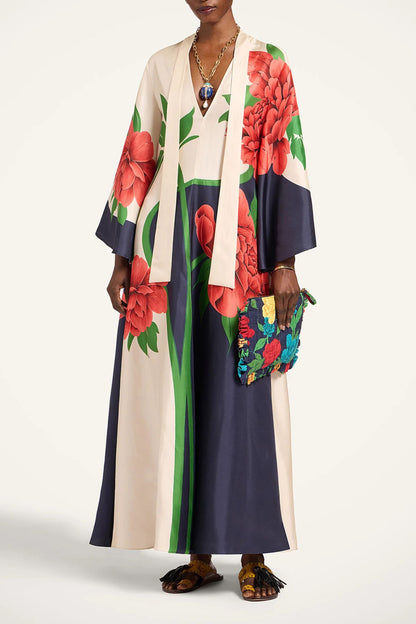 Magnifico Dress in Queen Peony Blue by La Double J - Anita Hass