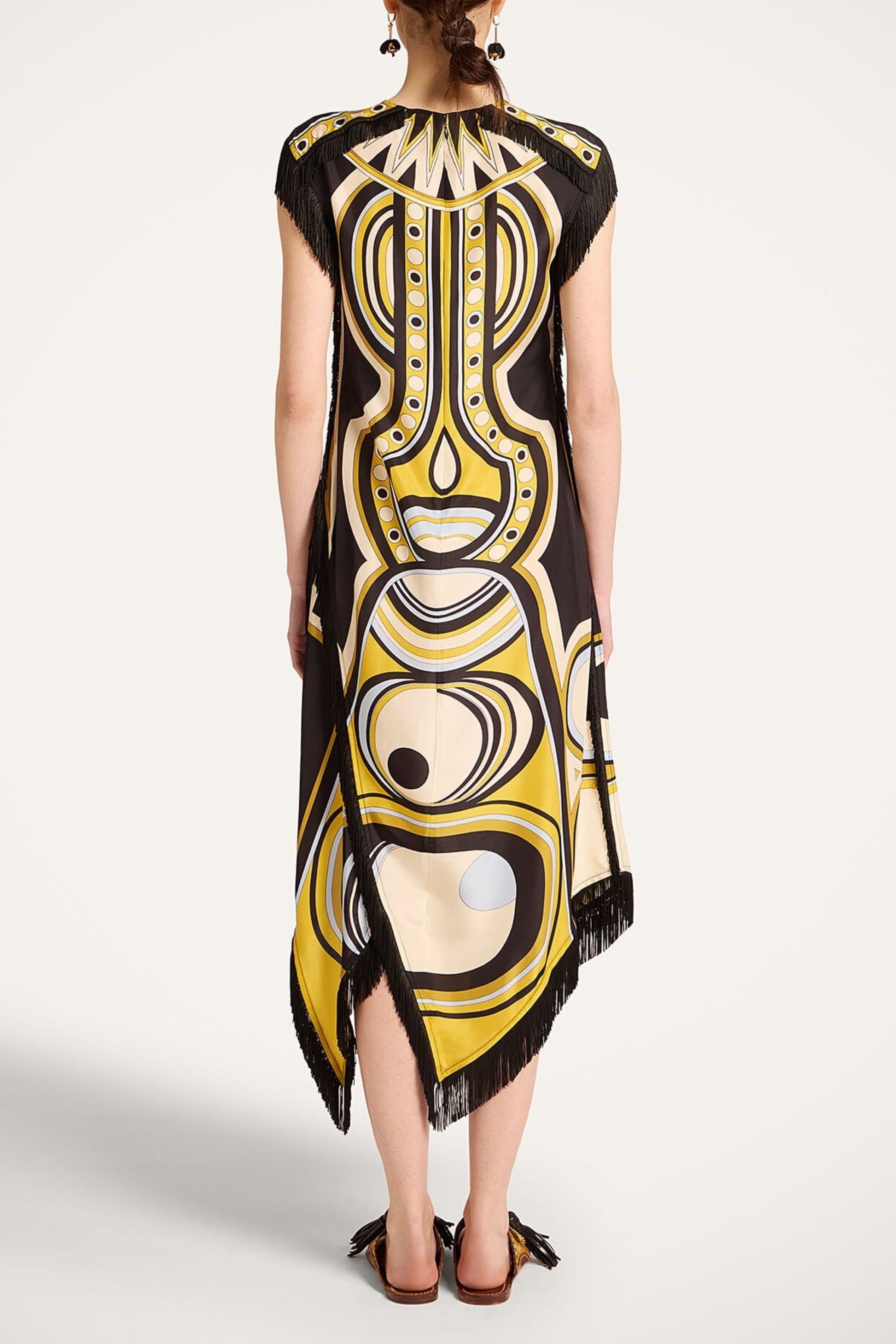 Kleid Scarf in Sanctuary Placée Gold La Double J