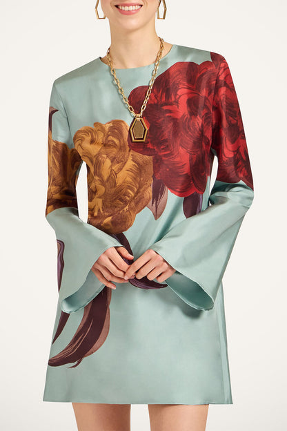 Vestido Swing Mini Peony en azul claro de La Double J - Anita Hass