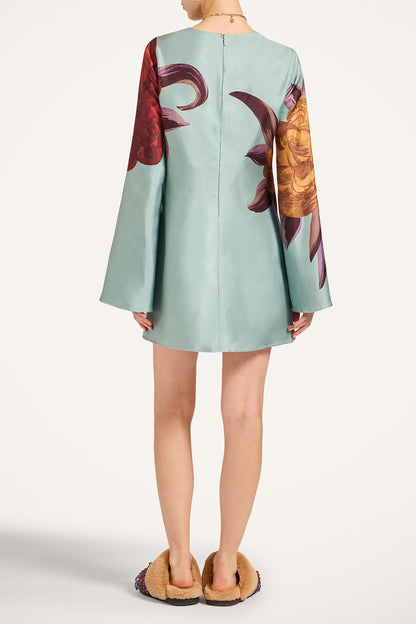 Vestido Swing Mini Peony en azul claro de La Double J - Anita Hass