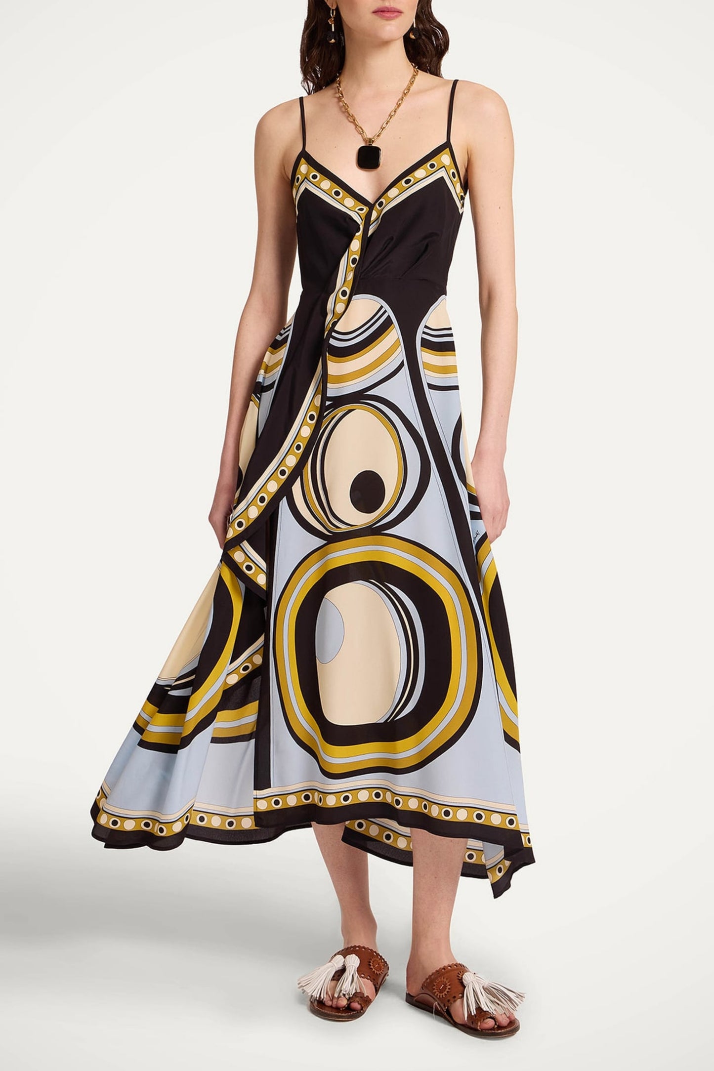Kleid Turn Around in Sanctuary Placée Light Blue La Double J