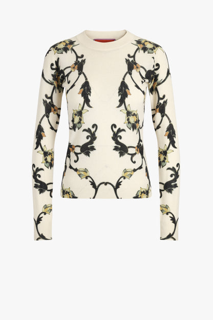 Pull Silky Buttercup, blanc