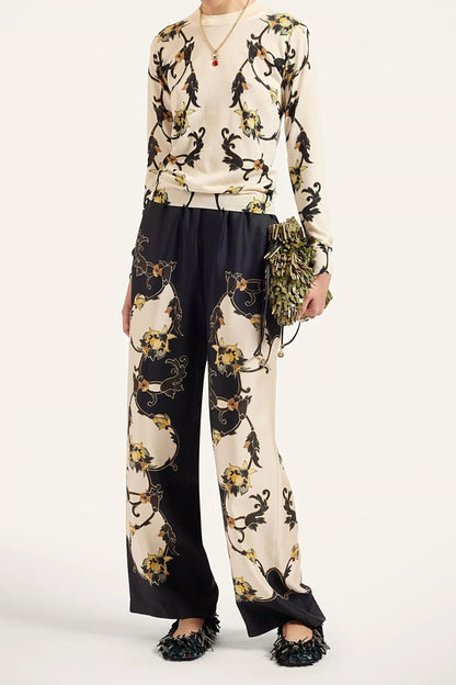 Pull Silky Buttercup, blanc