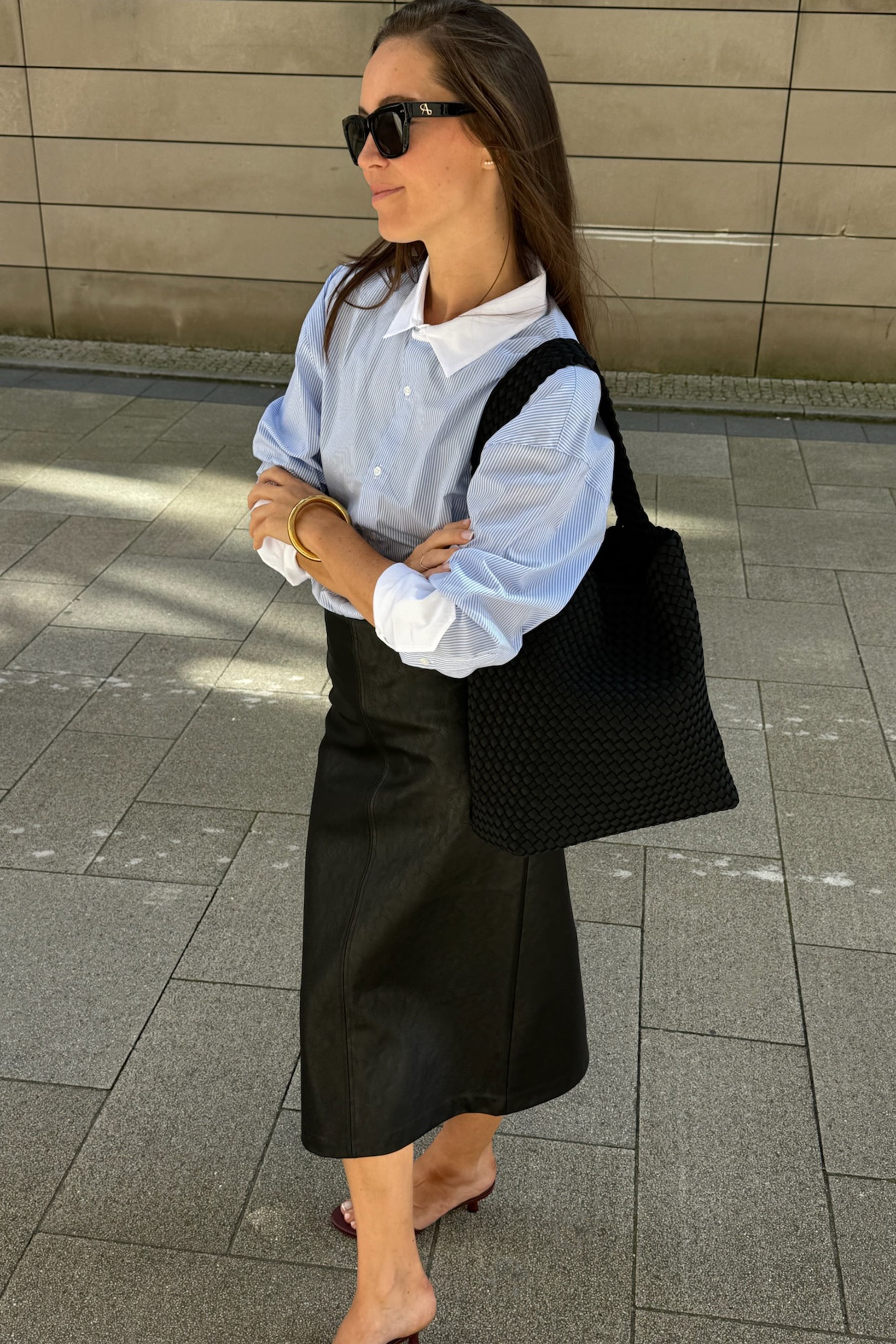 Bluse St. Germain Blanc in Blau/WeißLadneri - Anita Hass