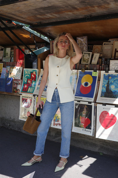 Weste Avant in Soft StrawLadneri - Anita Hass