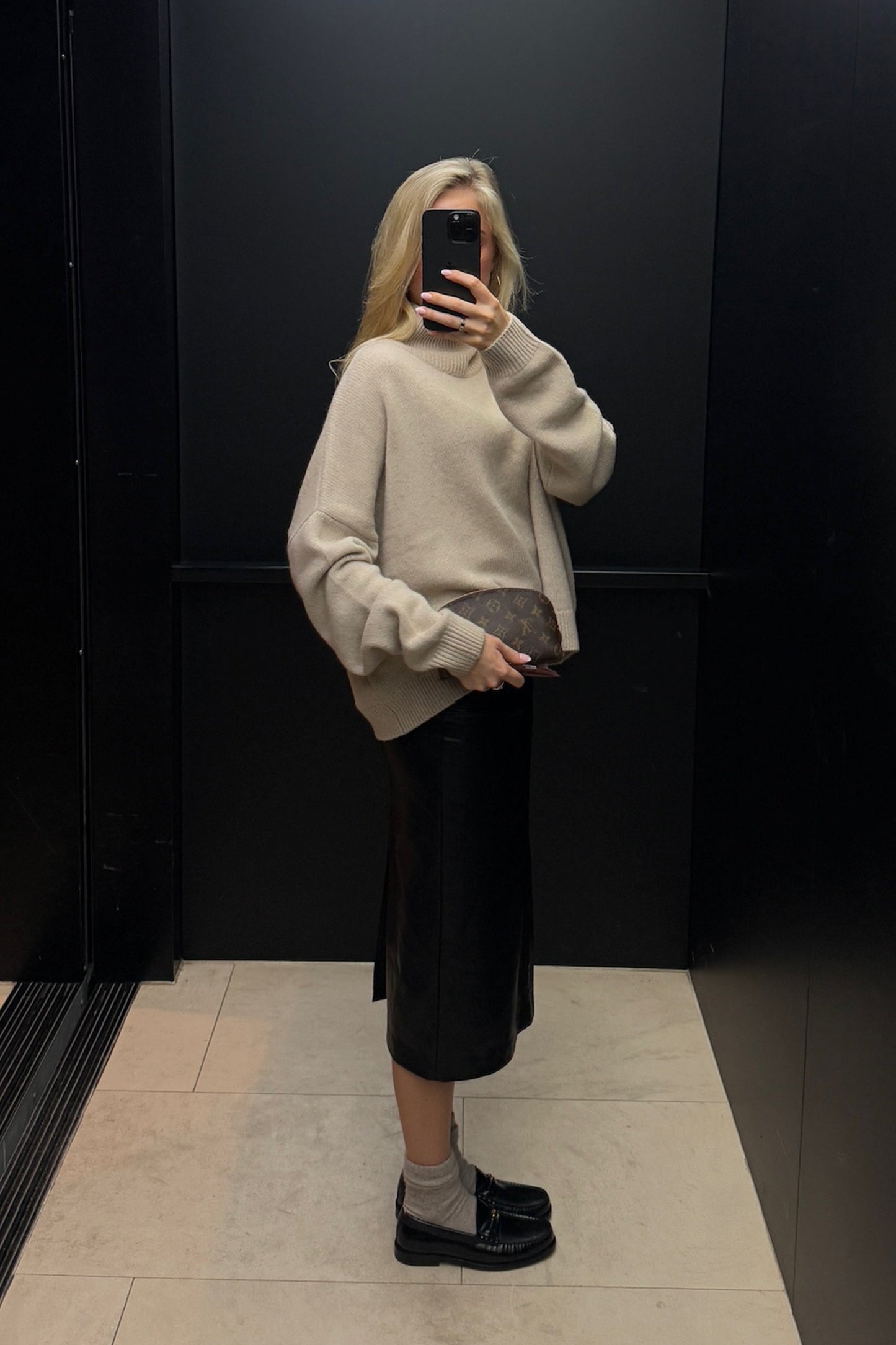 Rollkragenpullover Royal in BeigeLadneri - Anita Hass