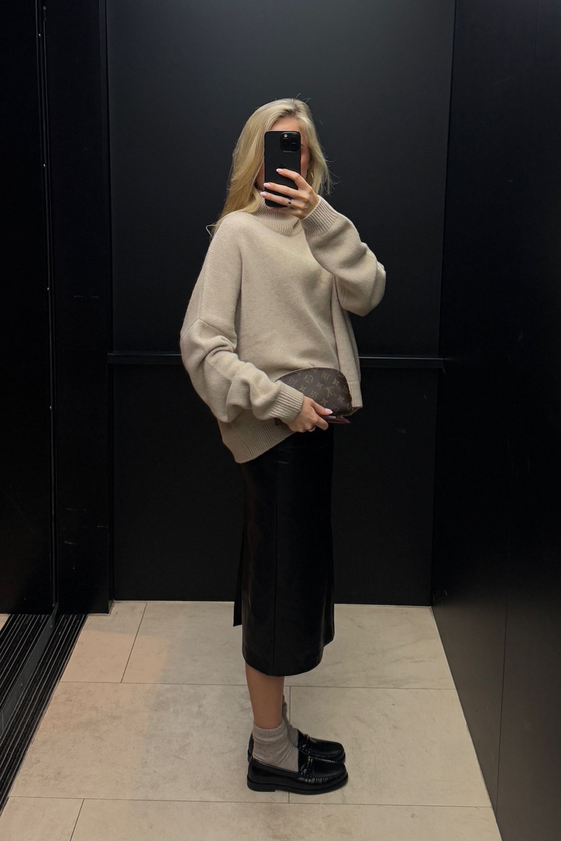 Rollkragenpullover Royal in BeigeLadneri - Anita Hass