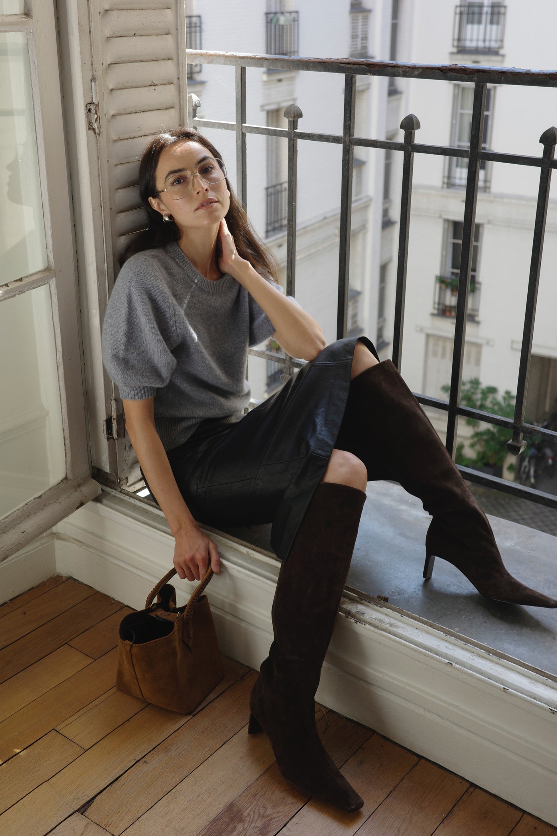 Pullover Poupette in Silver GreyLadneri - Anita Hass