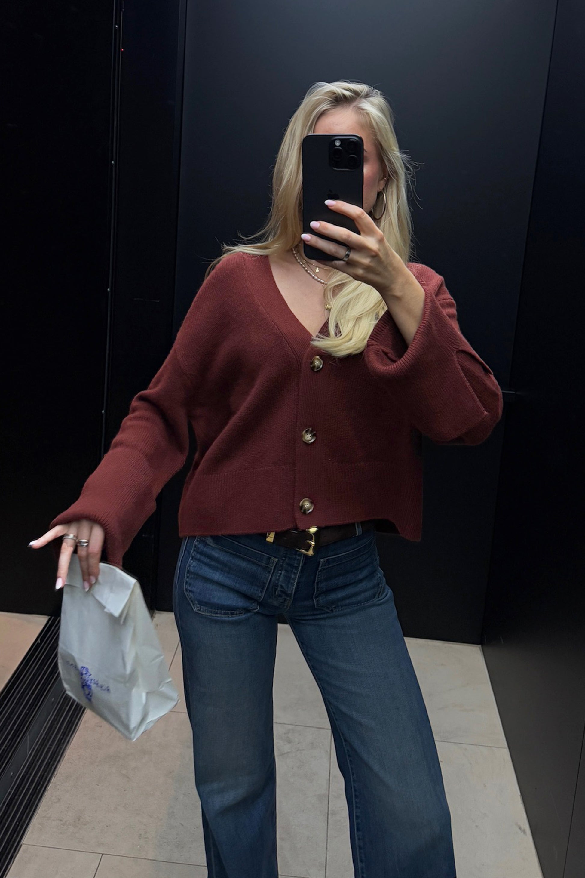 Cardigan Paix Next in RustLadneri - Anita Hass