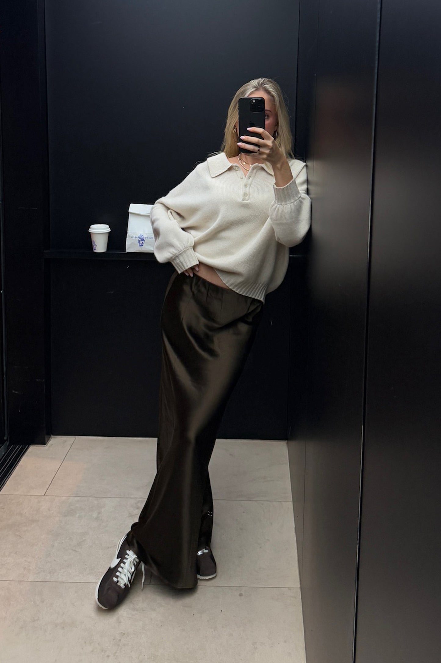 Strickpolo Nia in EcruLadneri - Anita Hass