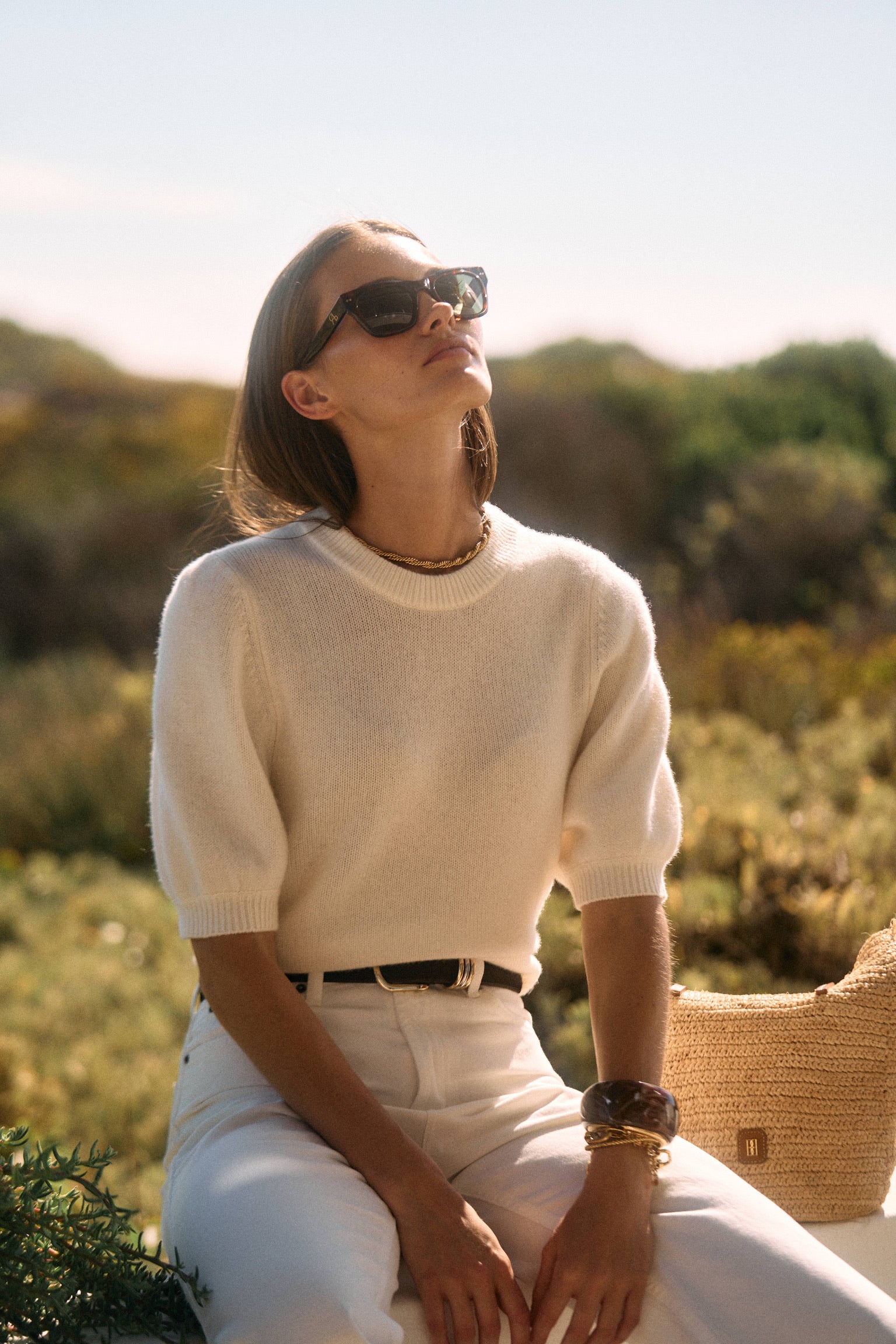 Pullover Poupette Soleil in WeißLadneri - Anita Hass