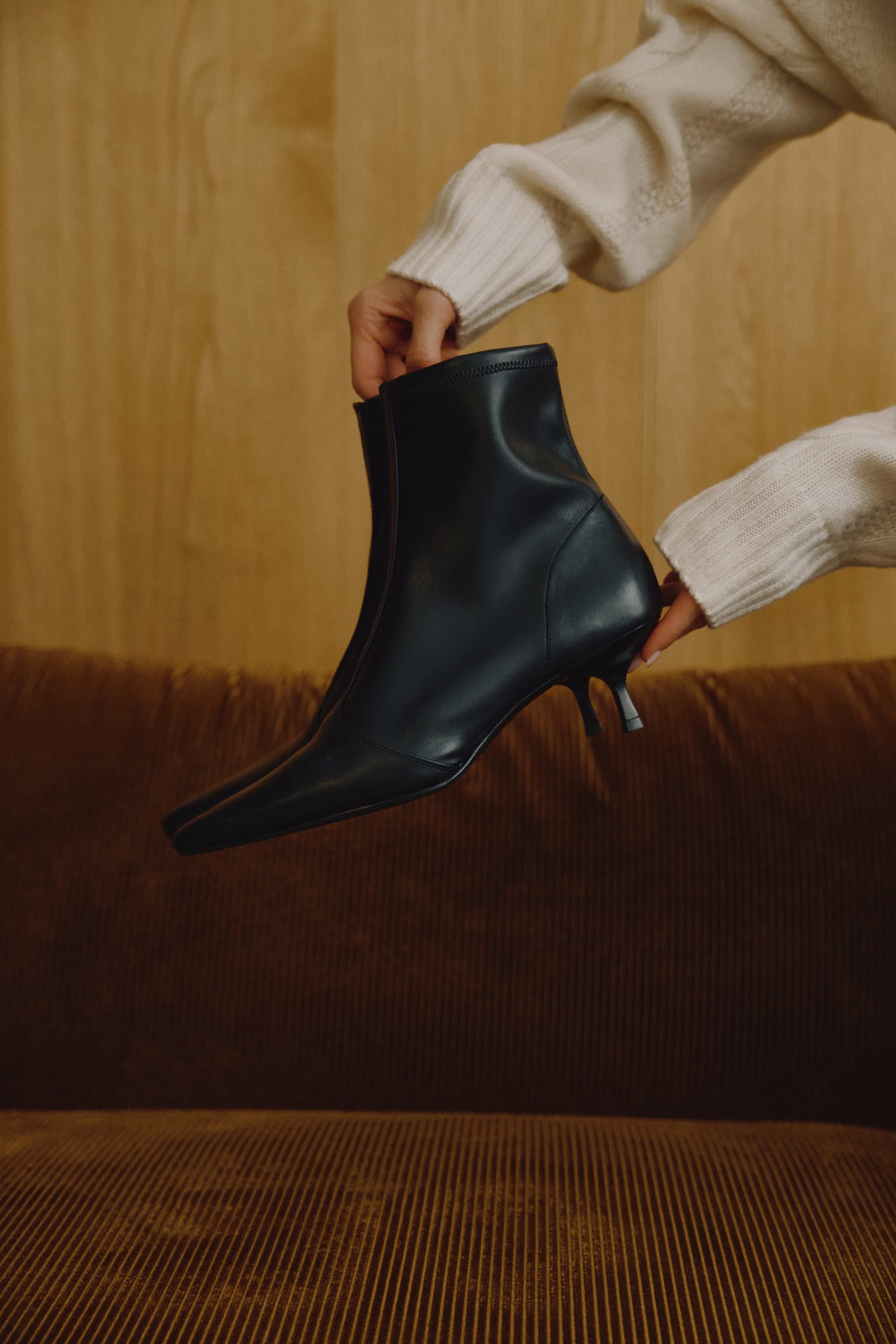 Ankle Boots in Schwarz Ladneri