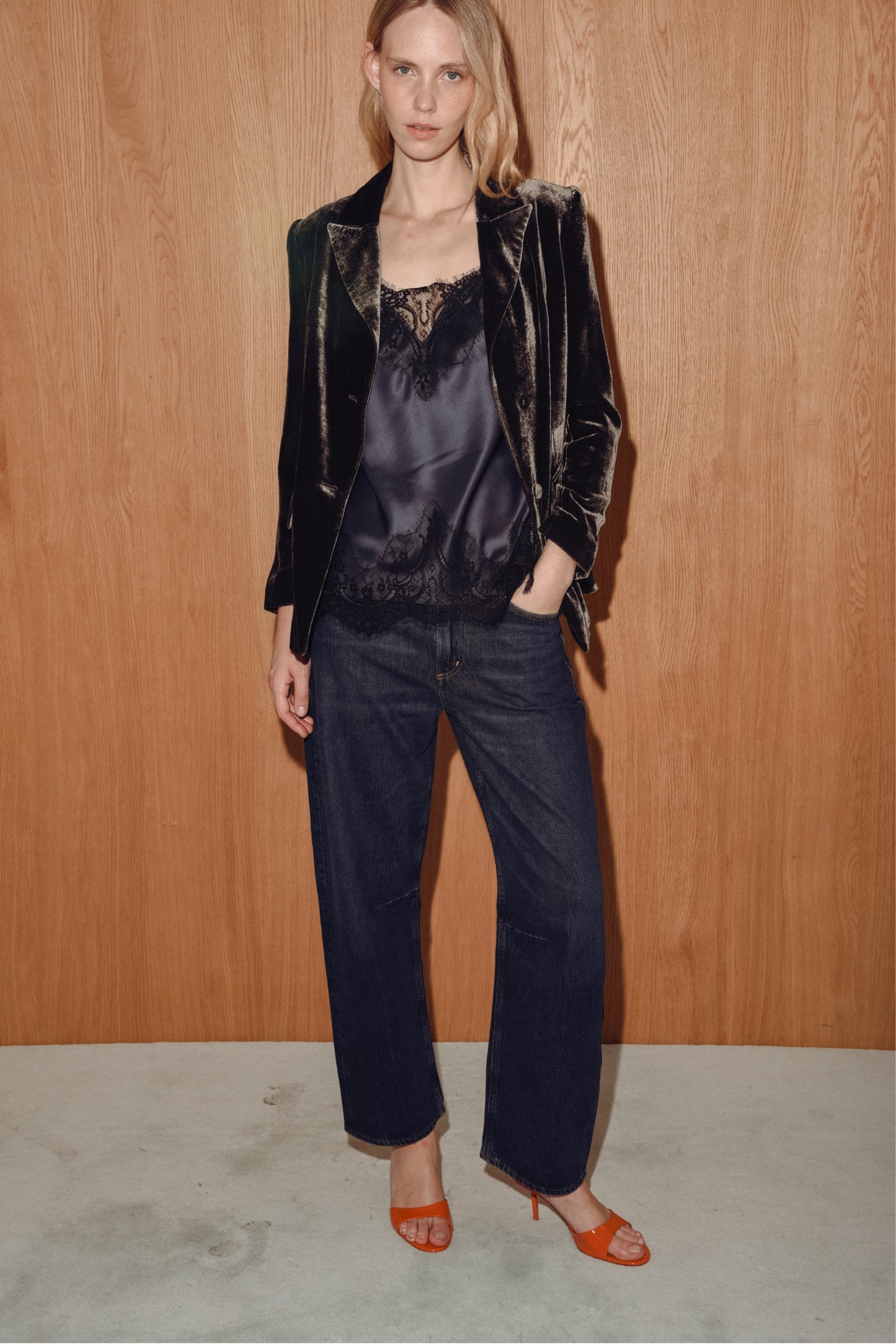 Blazer Fina in Dunkelbraun Ladneri